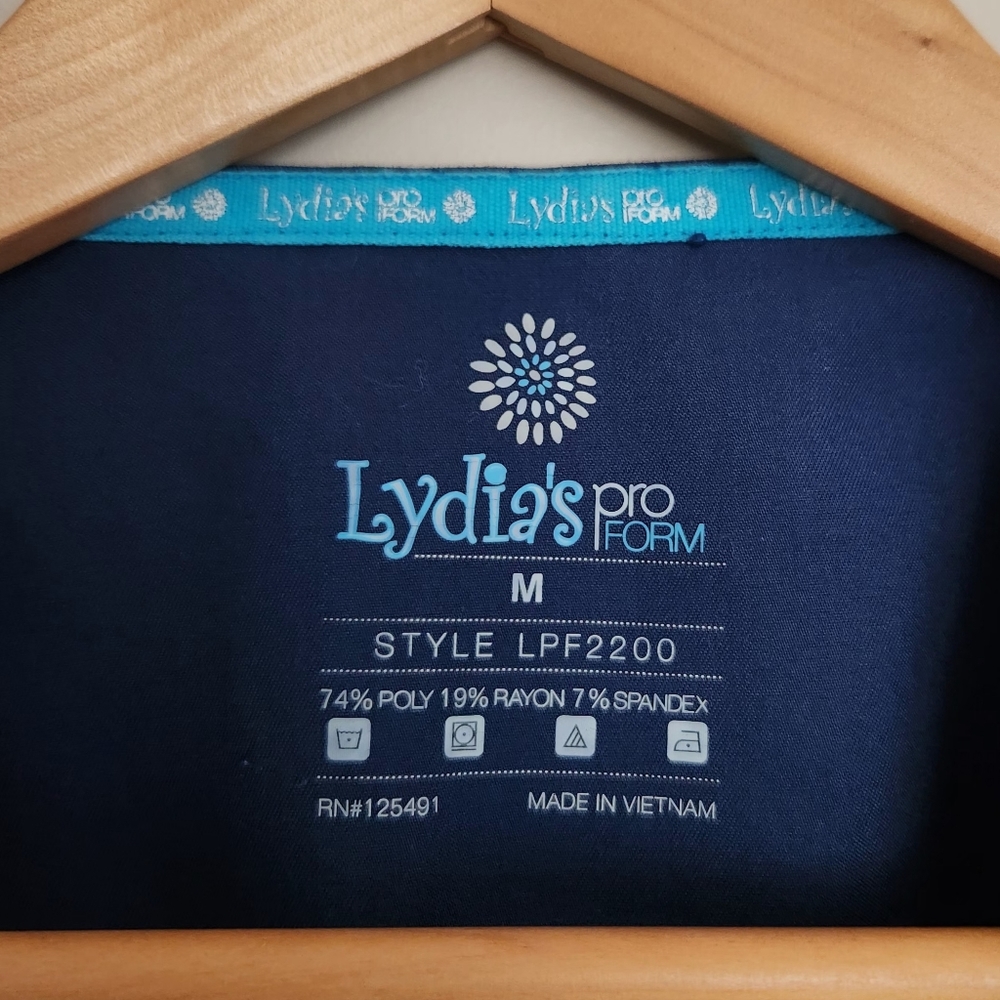 Medical scrub tops by Lydia's Pro Size Medium (2 tops included) - Picture 9 of 9